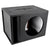 Skar Audio AR1X12V - Single 12" Armor Coated Ported Subwoofer Enclosure with Kerf Port - Main Image