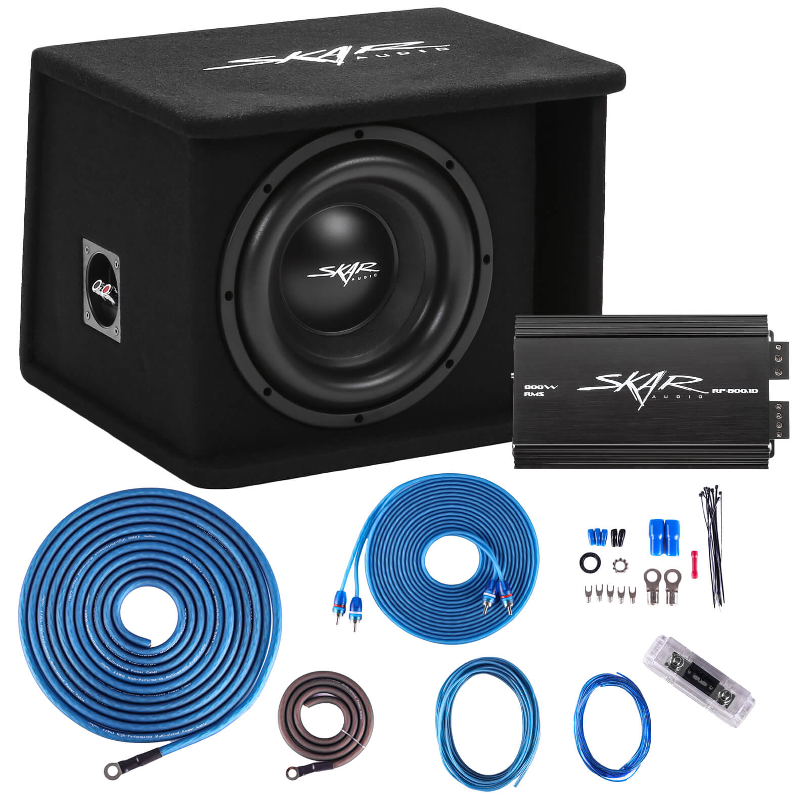 Skar Audio Single 10" SDR Series Complete Bass Package - Main Image