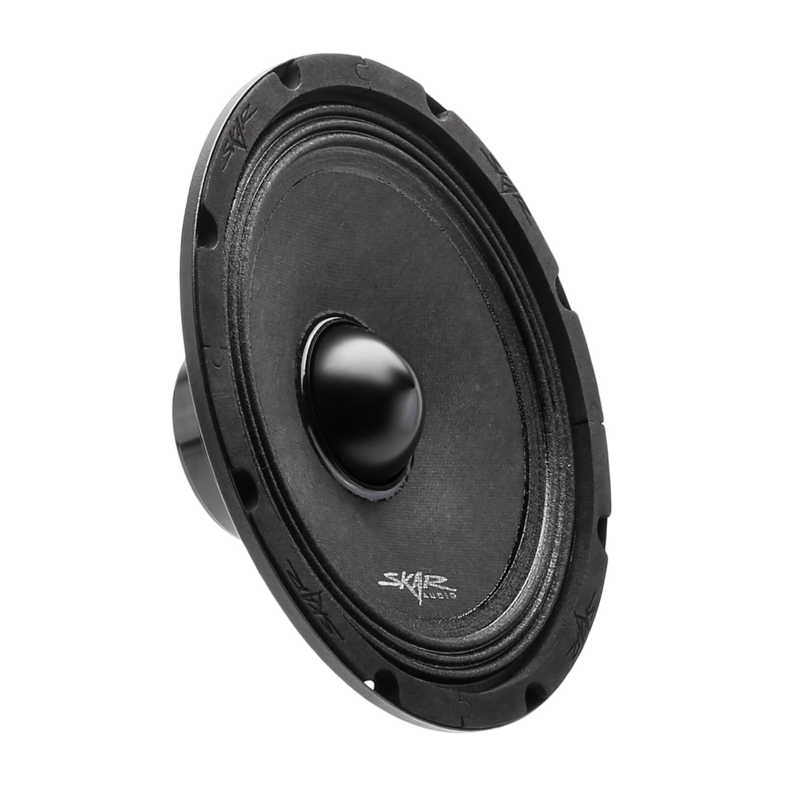 Skar Audio NPX8 8-inch Mid-Range Car Audio Loud Speaker with Neodymium Magnet - Angle View
