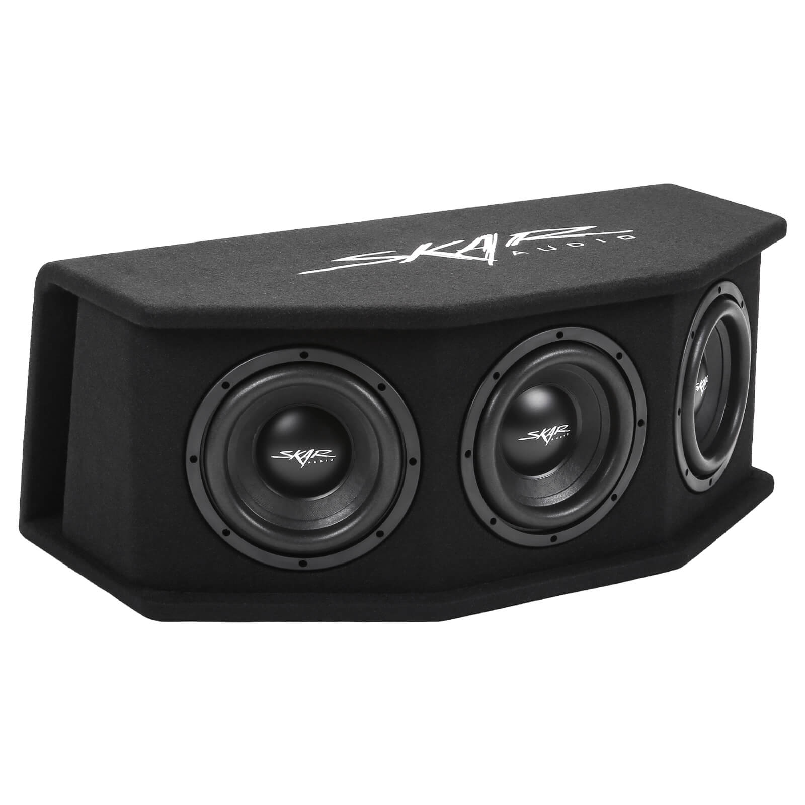 Skar Audio SDR-3X8D2 - Triple 8" 2,100 Watt Loaded SDR Series Vented Subwoofer Enclosure Main Image