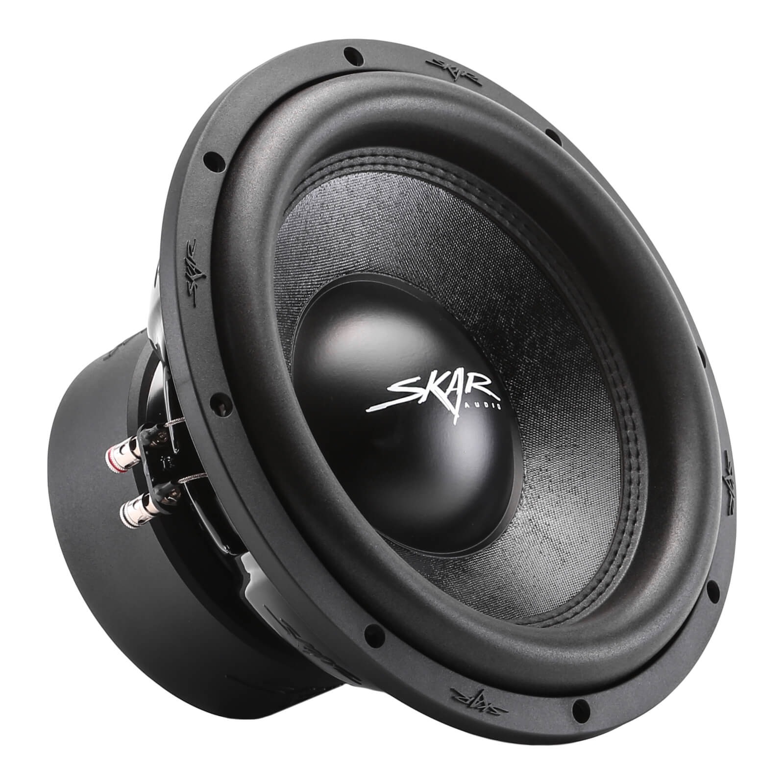 Skar Audio SVR-12 12-inch 1,600 Watt Max Power Car Subwoofer - Angle View