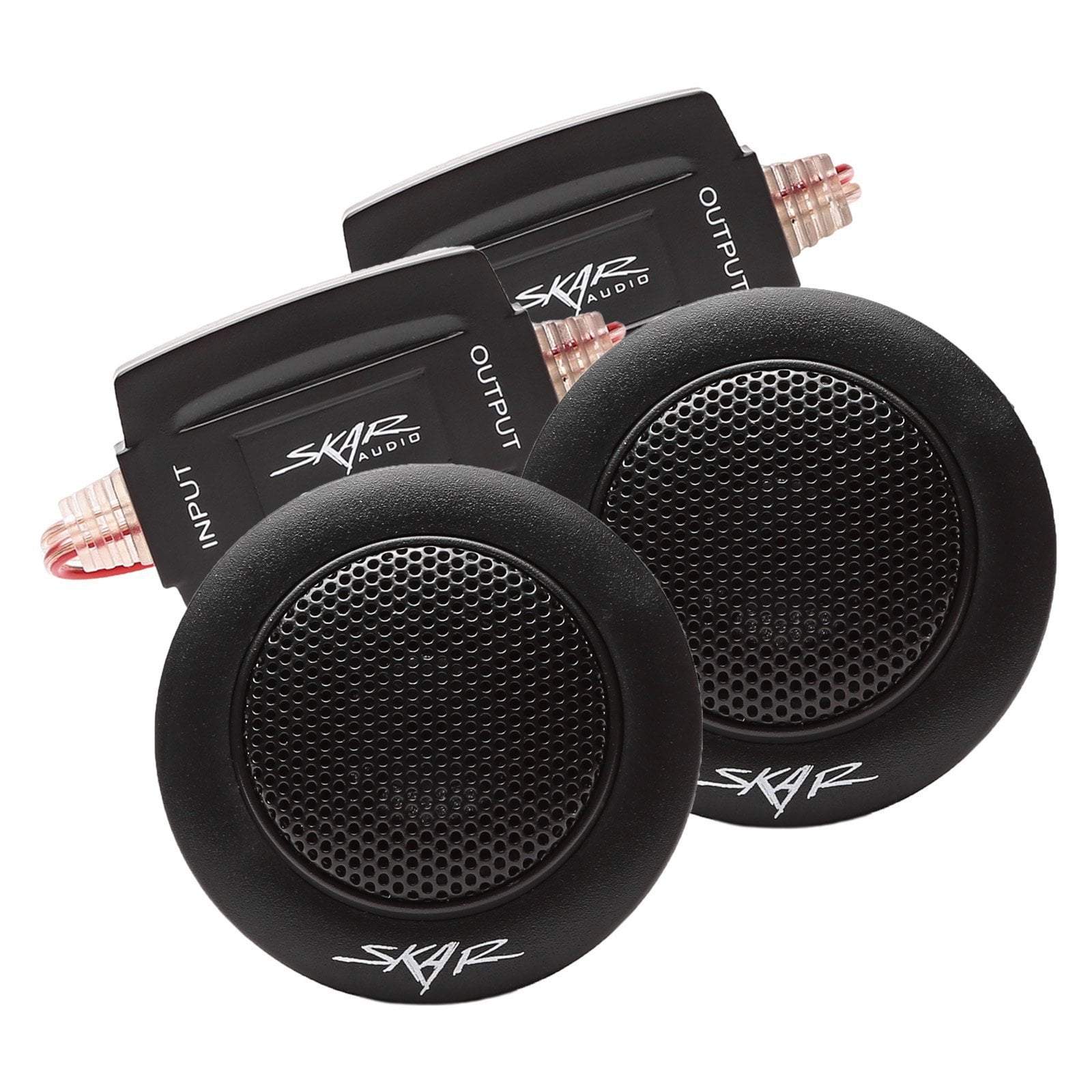 Skar Audio TX-T 1-inch 240 Watt Max Power Component Tweeters - Complete View